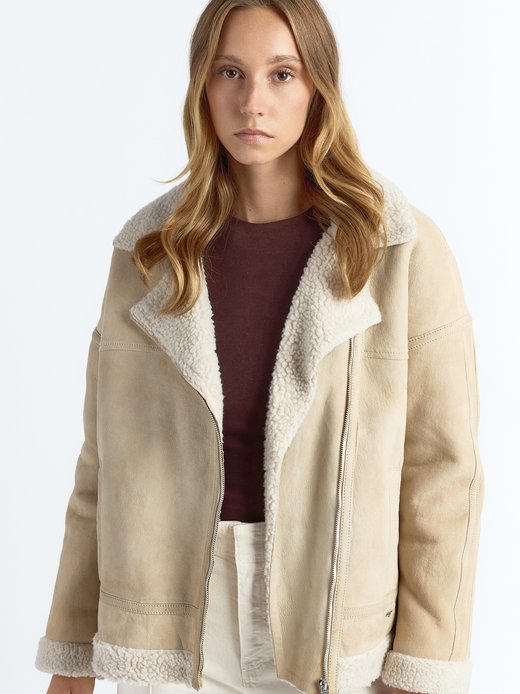 Damen Lederjacke