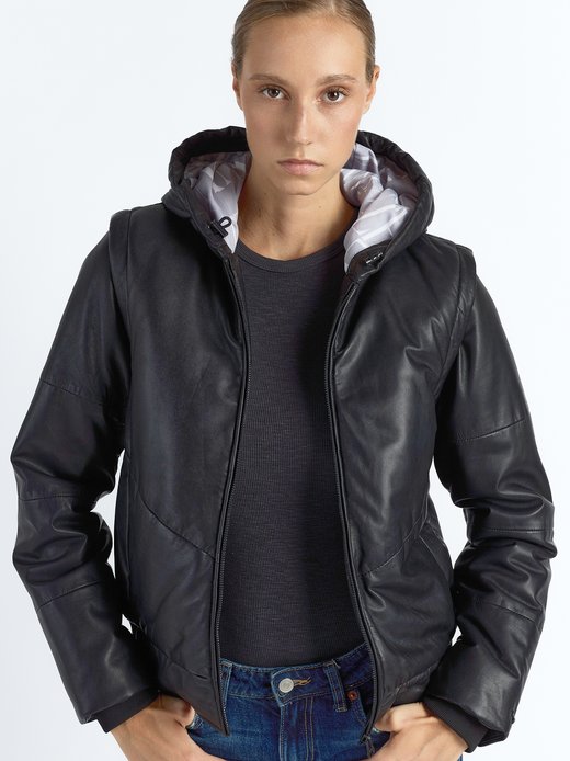Damen Lederjacke