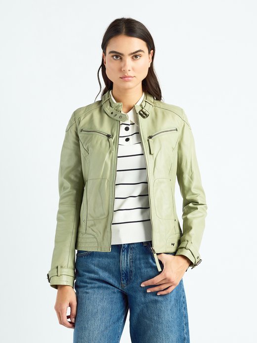Damen Lederjacke