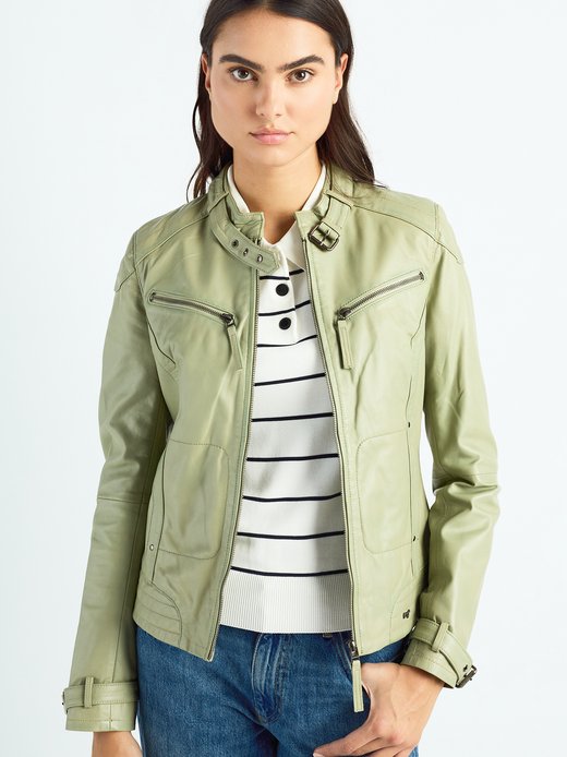 Damen Lederjacke