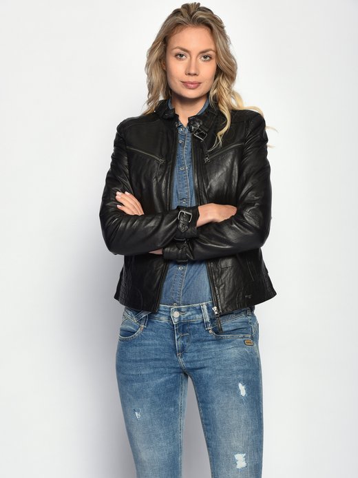 Damen Lederjacke