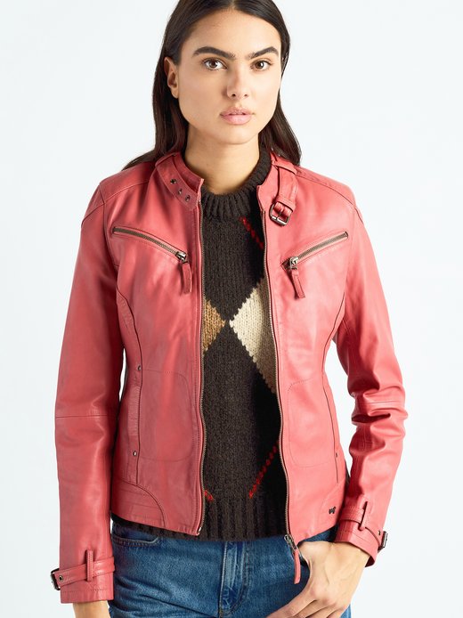 Damen Lederjacke