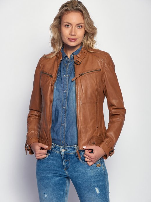Damen Lederjacke