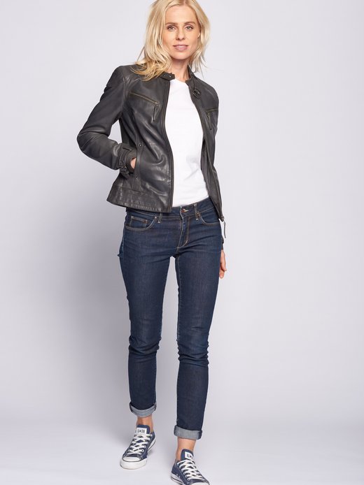 Damen Lederjacke