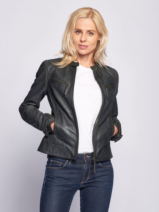 Damen Lederjacke