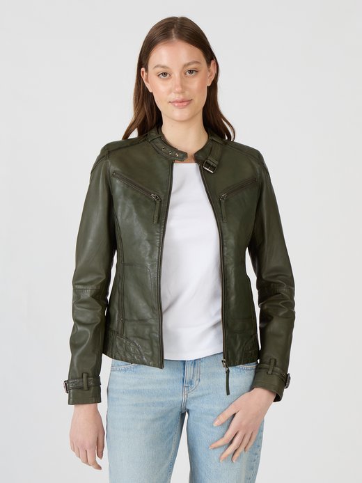 Damen Lederjacke