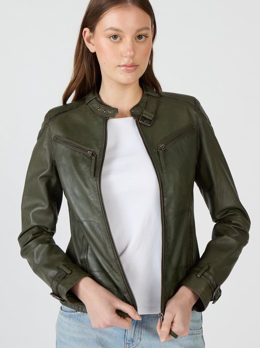 Damen Lederjacke