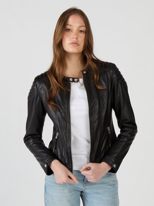 Damen Lederjacke