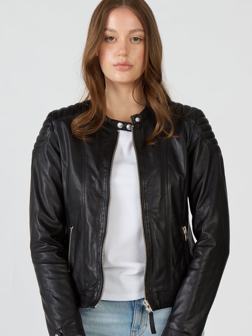 Damen Lederjacke