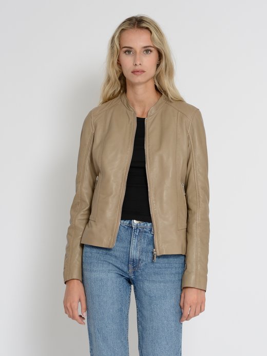Damen Lederjacke
