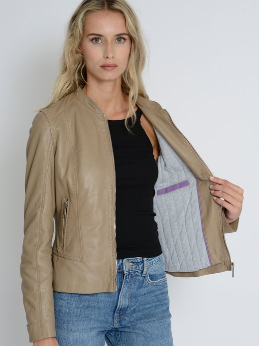 Damen Lederjacke