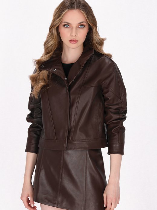 Damen Lederjacke