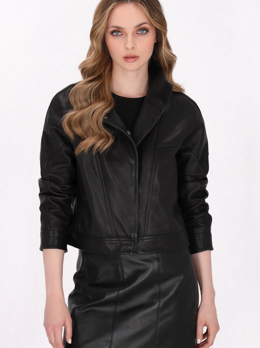 Damen Lederjacke