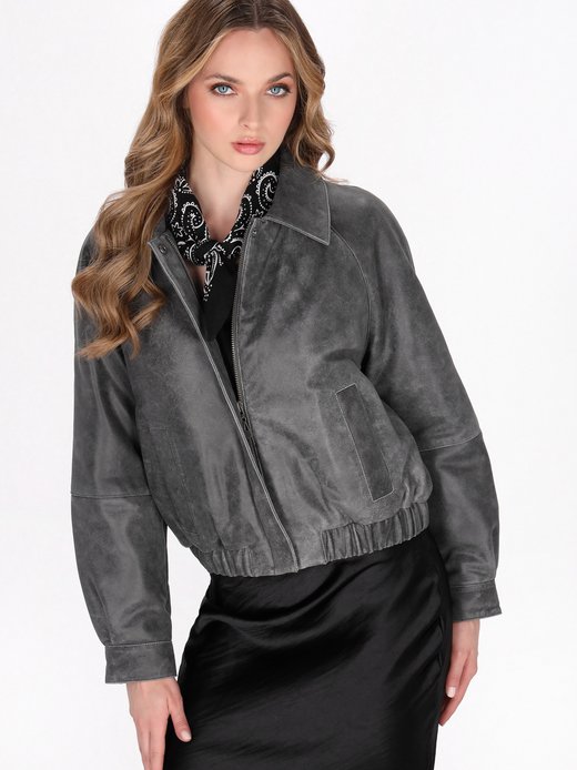 Damen Lederjacke