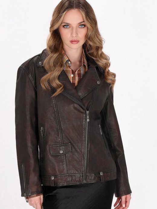 Damen Lederjacke