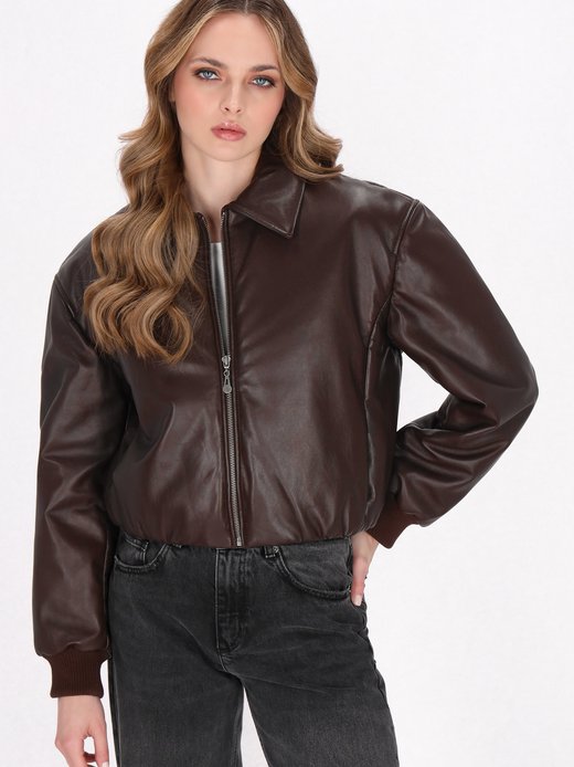 Damen Lederjacke