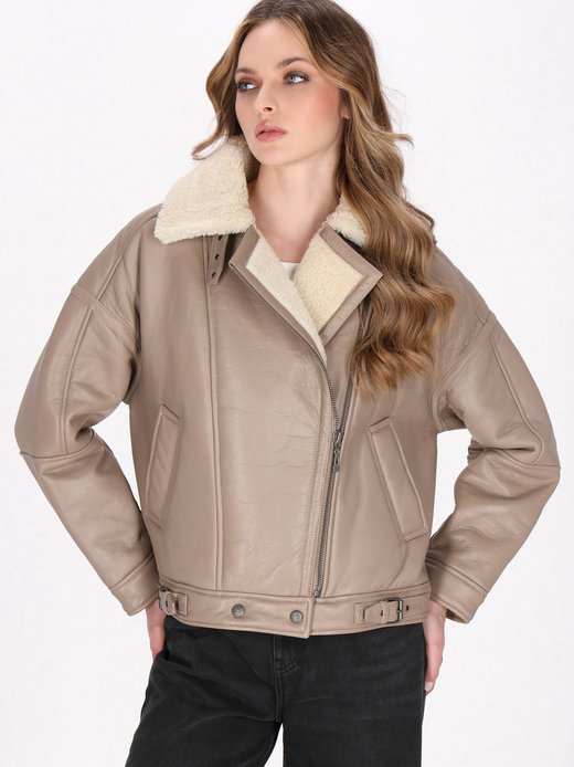 Damen Lederjacke
