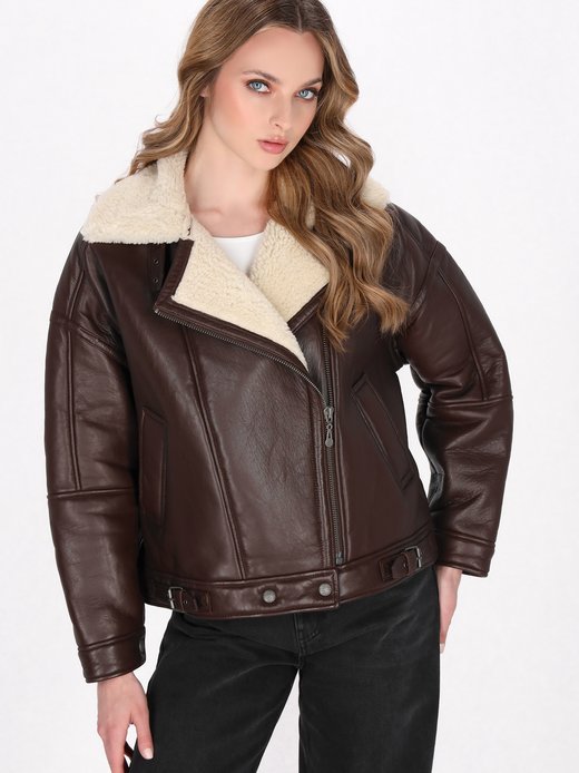 Damen Lederjacke