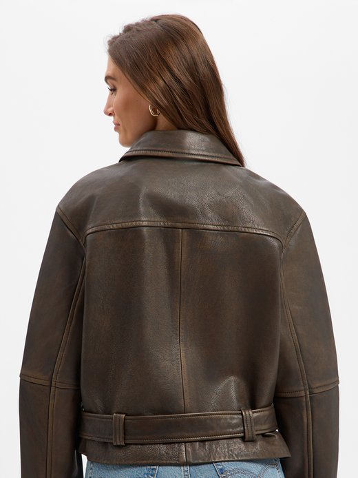 Damen Lederjacke