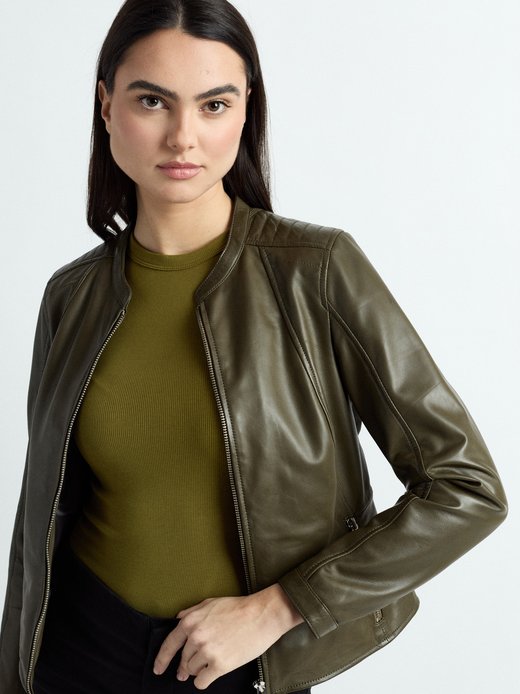 Damen Lederjacke