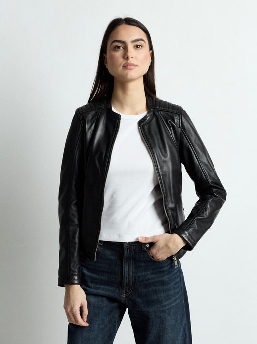 Damen Lederjacke