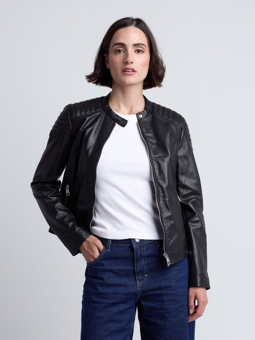 Damen Lederjacke