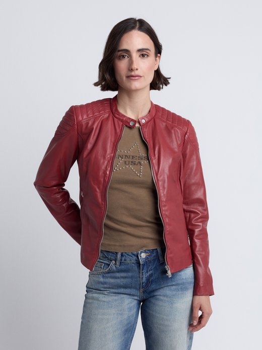 Damen Lederjacke