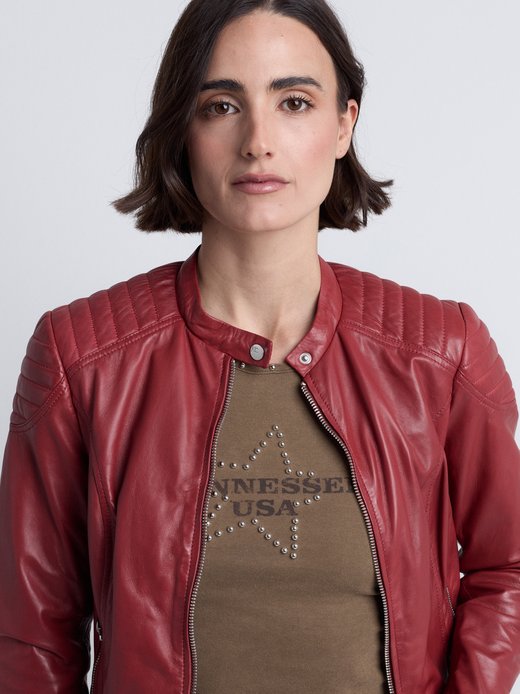 Damen Lederjacke