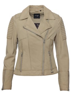 Artikelbild Damen Lederjacke von Maze in grün uni