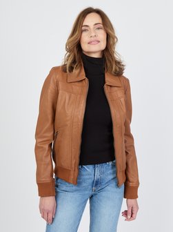 Damen Lederjacke