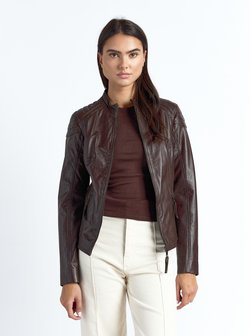 Damen Lederjacke