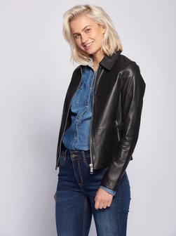 Damen Lederjacke