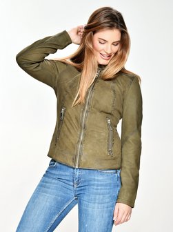 Damen Lederjacke