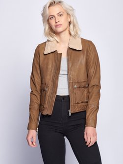 Damen Lederjacke