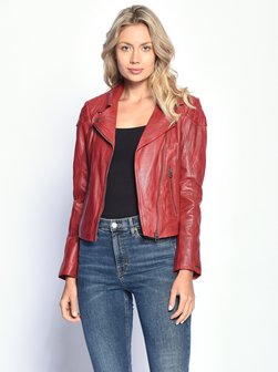 Damen Lederjacke