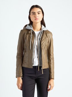 Damen Lederjacke
