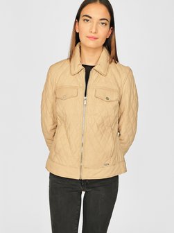 Artikelbild Damen Lederjacke von Maze in beige uni