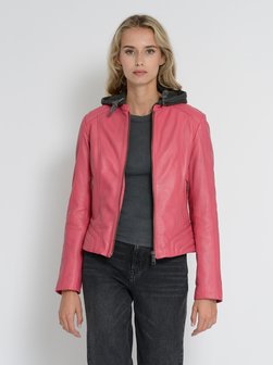 Artikelbild Damen Lederjacke von Mustang in rot uni