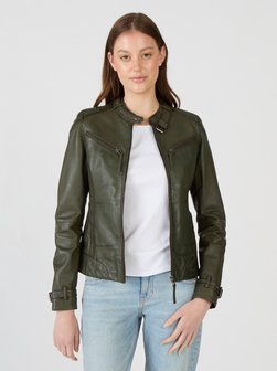 Damen Lederjacke