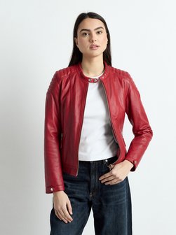 Damen Lederjacke