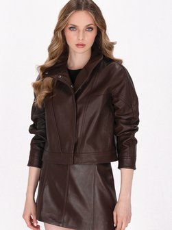 Damen Lederjacke