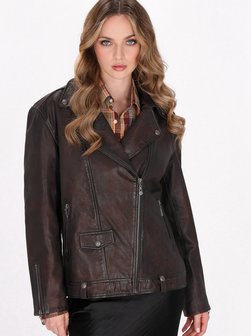 Damen Lederjacke