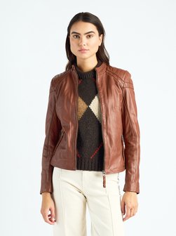 Damen Lederjacke