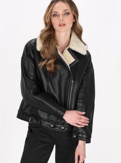 Damen Lederjacke