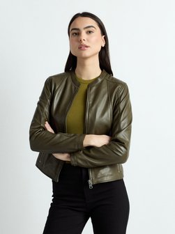 Damen Lederjacke