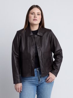 Damen Lederjacke