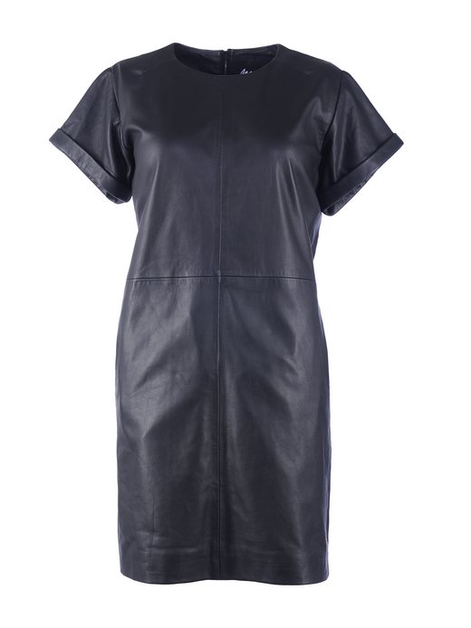 Damen Lederkleid