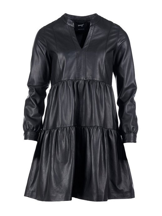 Damen Lederkleid