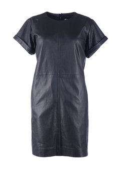 Damen Lederkleid