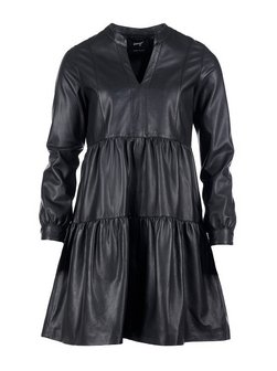 Damen Lederkleid